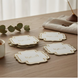 Plate Coaster - 6 Pcs